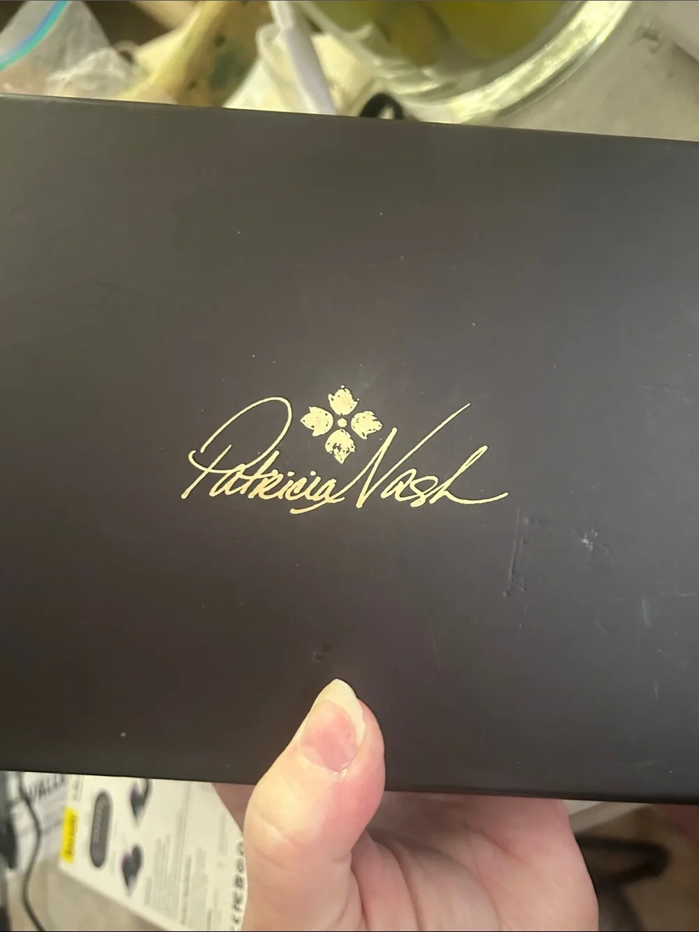 Patricia Nash compact embossed